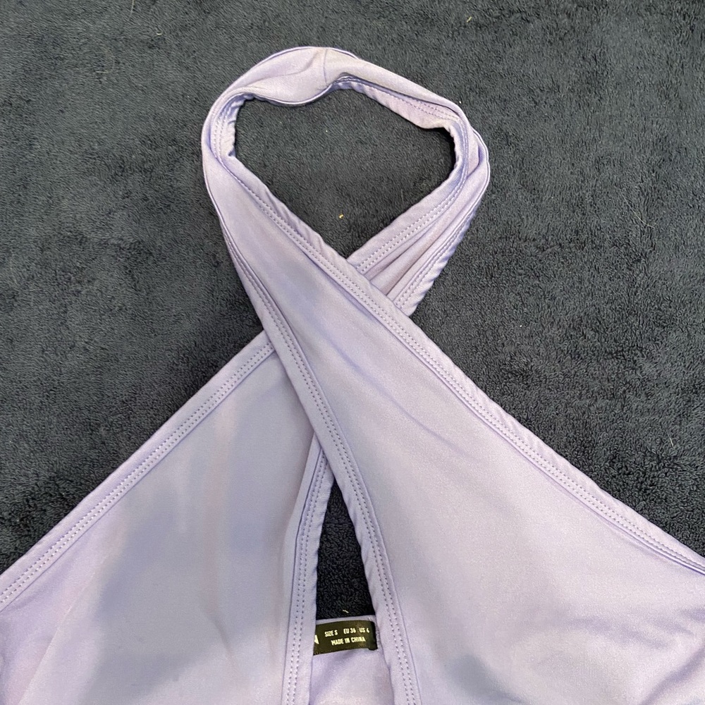 Shein wrap tie top - Picture 3 of 4